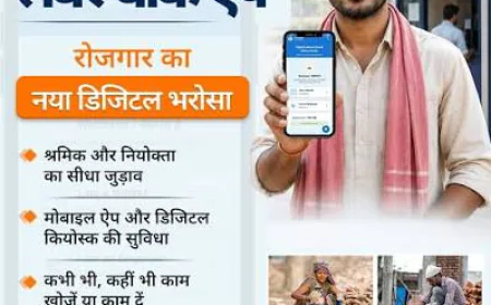 रोजगार की तलाश और कामगारों की जरूरत, अब एक ही डिजिटल मंच पर; डिजिटल लेबर चौक ऐप से आसान होगा काम का जुड़ाव