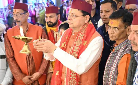 नैनीताल में नंदा-सुनंदा महोत्सव में शामिल हुए CM धामी, बोले- आस्था और संस्कृति का उत्सव है यह पर्व