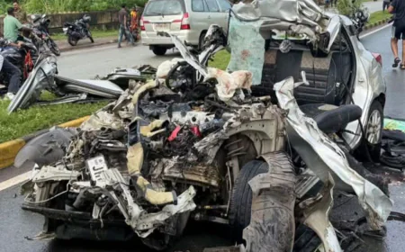 जमशेदपुर मरीन ड्राइव पर भीषण सड़क हादसा, ग्रामीण विकास मंत्री दीपिका पांडेय सिंह की बेटी समेत 4 की मौत