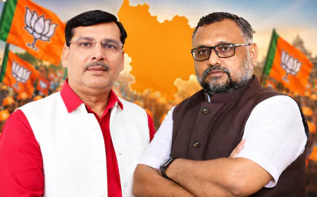 UP BJP में झारखंड के दो नेताओं को बड़ी जिम्मेदारी, अनंत ओझा और प्रदीप वर्मा बने सह-प्रभारी