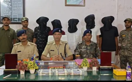 स्टार फिश बस से 31.90 लाख की लूट का खुलासा, नारकोटिक्स विभाग का स्टाफ बनकर की थी वारदात; 5 गिरफ्तार