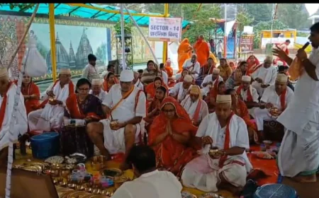 गयाजी में 17 दिवसीय पिंडदान अनुष्ठान शुरू, 54 वेदियों पर पिंडदान करेंगे श्रद्धालु