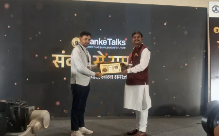 Kanke Talks Samwad Samman 2026 से सम्मानित हुए डॉ. अमित कुमार पांडेय, शिक्षा और युवा सशक्तिकरण में योगदान को मिली पहचान