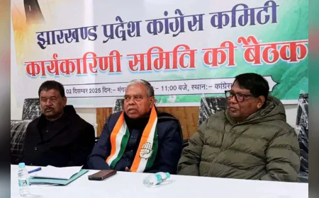 SIR को लेकर झारखंड कांग्रेस का आंदोलन, 28 सितंबर को सभी जिलों में प्रदर्शन का ऐलान