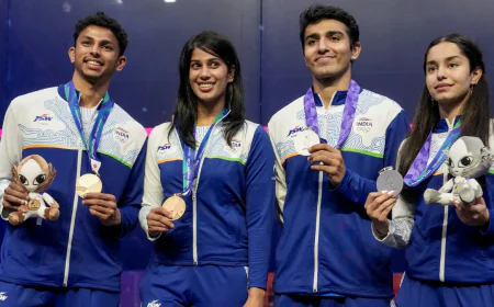 Asian Games 2026: भारत का शानदार प्रदर्शन, एक ही दिन में जीते 7 मेडल