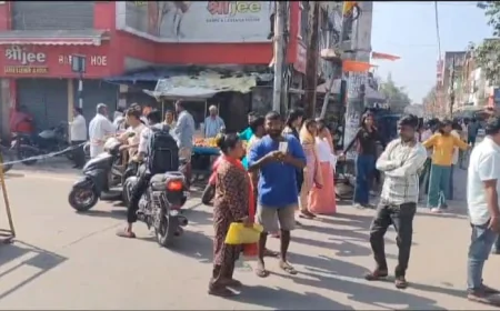हजारीबाग सदर अस्पताल में इंजेक्शन के बाद महिला की मौत, परिजनों ने उठाए सवाल; झंडा चौक पर प्रदर्शन