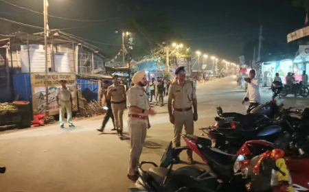 आधी रात सड़क पर उतरे मधेपुरा SP, खुद संभाली वाहन जांच की कमान; अभियान में प्रमुख अपराधी गिरफ्तार