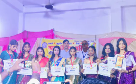 राष्ट्रीय समूहगान प्रतियोगिता में संत पैट्रीक स्कूल प्रथम, शांति निकेतन द्वितीय और स्वामी विवेकानंद सेकेंडरी स्कूल ने हासिल किया तृतीय स्थान