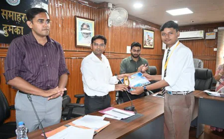 दुमका में स्कूलों की व्यवस्था पर सख्ती, 25% से कम उपस्थिति वाले 100 विद्यालयों के प्राचार्यों का वेतन रोकने का निर्देश