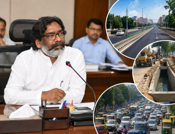 रांची को मिलेगी नई शहरी पहचान! CM हेमंत सोरेन ने रोड, ड्रेनेज और ट्रैफिक सुधार का दिया प्लान