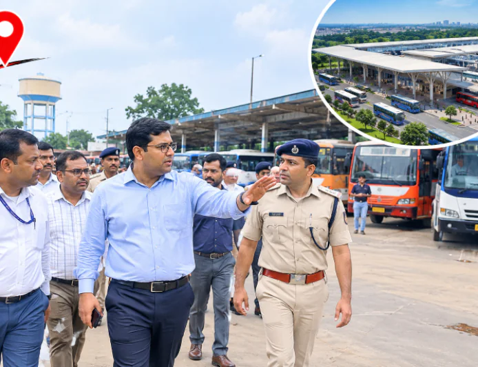 रांची को जल्द मिलेगा बड़ा बस अड्डा, ट्रांसपोर्ट नगर में नगर आयुक्त ने किया निरीक्षण