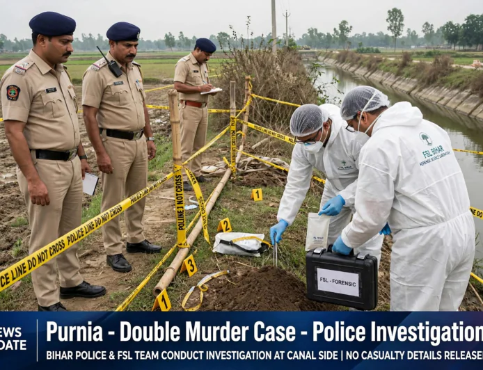 पूर्णिया में दिल दहलाने वाली वारदात: प्रेमी ने प्रेमिका और उसकी 2 साल की बेटी का चाकू से गला रेतकर की हत्या, सिर कटा धड़ मिला