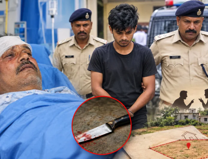 संपत्ति विवाद में बेटे ने पिता पर किया चाकू से हमला, आरोपी गिरफ्तार; PMCH में चल रहा इलाज