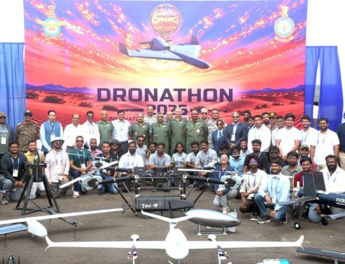 पोखरण में शुरू हुआ वायुसेना का पहला ड्रोनाथॉन-2026, वायुसेना उप प्रमुख एयर मार्शल आशुतोष दीक्षित ने किया उद्घाटन, 20 से अधिक रक्षा कंपनियां, स्टार्टअप और नवोन्मेषक ले रहे हिस्सा