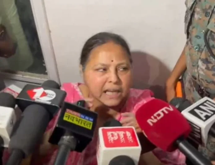 जमुई नाबालिग की पहचान उजागर करने के आरोप पर मीसा भारती पहुंचीं सचिवालय थाना, CM सम्राट चौधरी के खिलाफ FIR की मांग