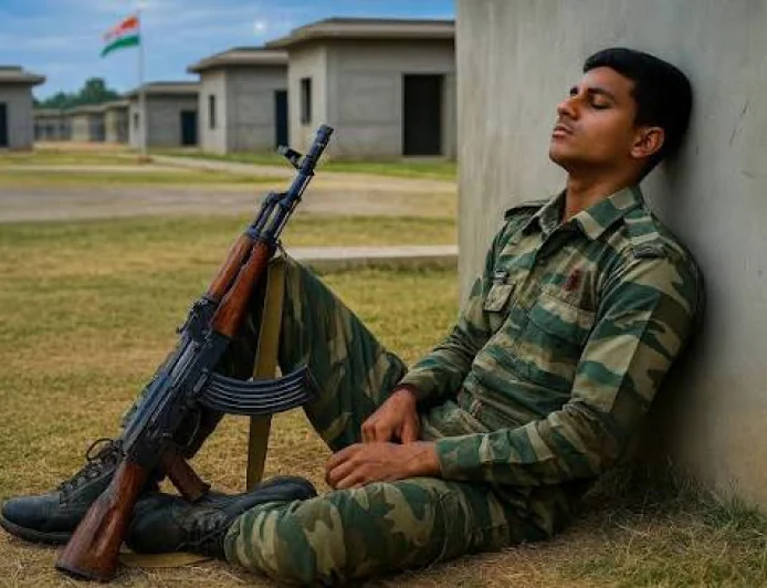 रांची के CRPF कैंप में चली गोली, हवलदार भुवनेश्वर पाल की मौत; AK-47 से गोली लगने की आशंका