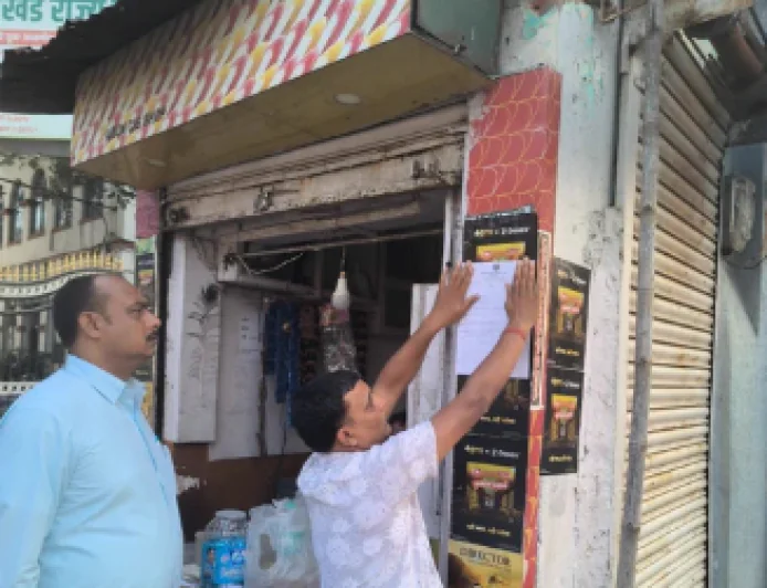 रांची में भवन प्लान के उल्लंघन और अतिक्रमण पर कार्रवाई जारी, सहकारी बैंक परिसर की 7 दुकानों को नोटिस