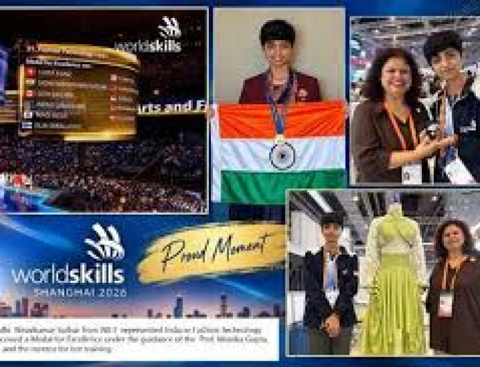 WorldSkills Shanghai 2026 में भारत का शानदार प्रदर्शन, NIFT छात्रों ने जीते 2 सिल्वर मेडल
