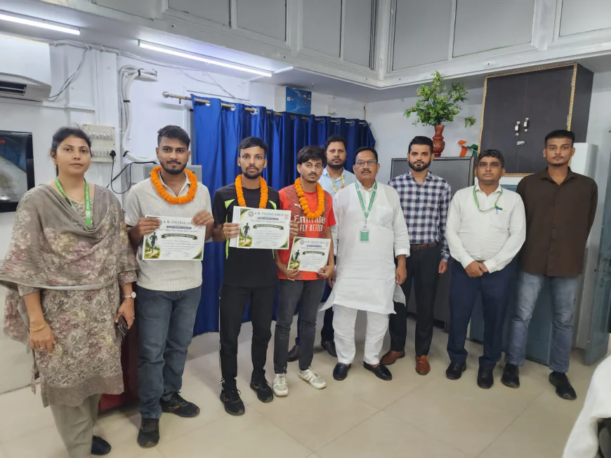 मिर्ज़ा ग़ालिब कॉलेज के तीन विद्यार्थियों ने लिया हिस्सा खेल प्रतिभा को बढ़ावा देने के लिए कॉलेज प्रबंधन ने प्रतिभागियों का बढ़ाया उत्साह