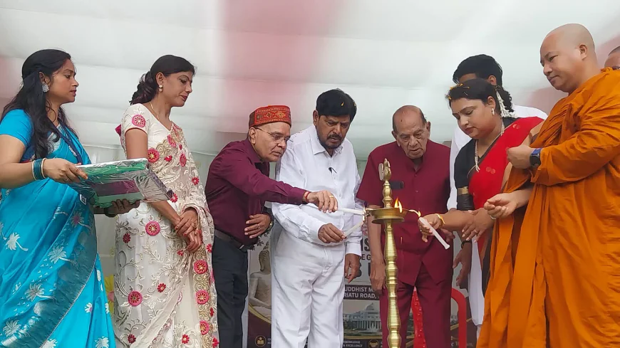 झारखंड में बुद्ध विश्व भारती यूनिवर्सिटी की नींव, रामदास अठावले बोले- सामाजिक न्याय को मजबूत करना जरूरी