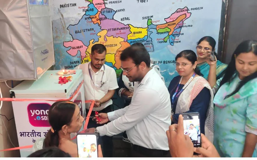 शिक्षक दिवस पर एसबीआई ने विद्यालय को दिया आरओ और वाटर कूलर, स्वच्छ पेयजल की सुविधा से विद्यार्थियों और शिक्षकों को मिलेगी राहत