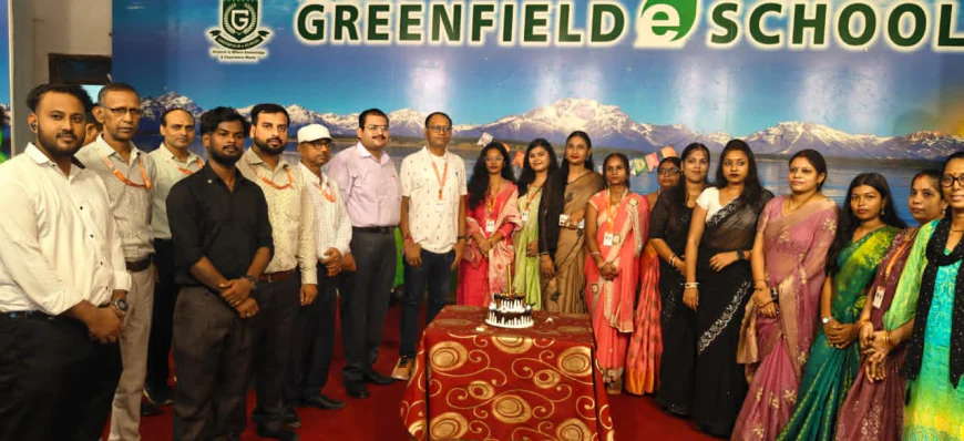 ग्रीन फील्ड ई स्कूल में उत्साह और सम्मान के साथ मनाया गया शिक्षक दिवस