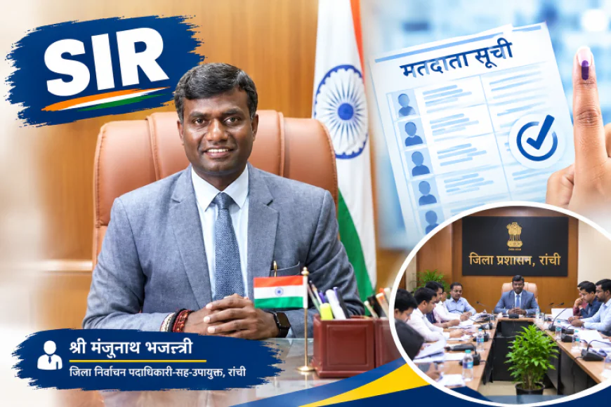 SIR की समीक्षा बैठक में डीसी का सख्त निर्देश, तय समयसीमा में दावा-आपत्ति और मतदाता सूची से जुड़े कार्य निपटाएं