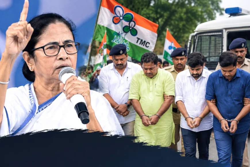 हुगली में ममता की पदयात्रा से पहले बड़ा एक्शन, 4 TMC नेताओं की गिरफ्तारी से गरमाई सियासत