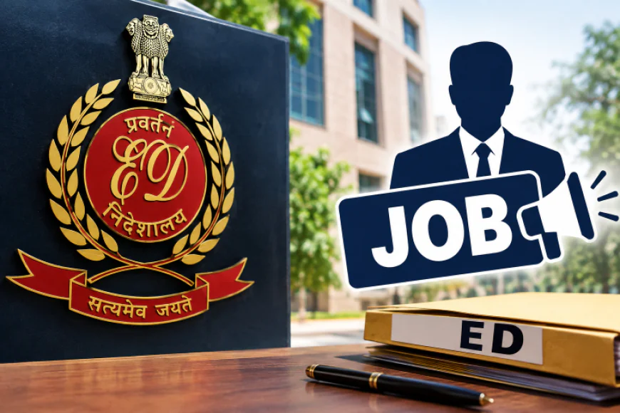 ED में बड़ी भर्ती का मौका! डिप्टी डायरेक्टर के 63 और असिस्टेंट डायरेक्टर के 134 पदों पर आवेदन आमंत्रित
