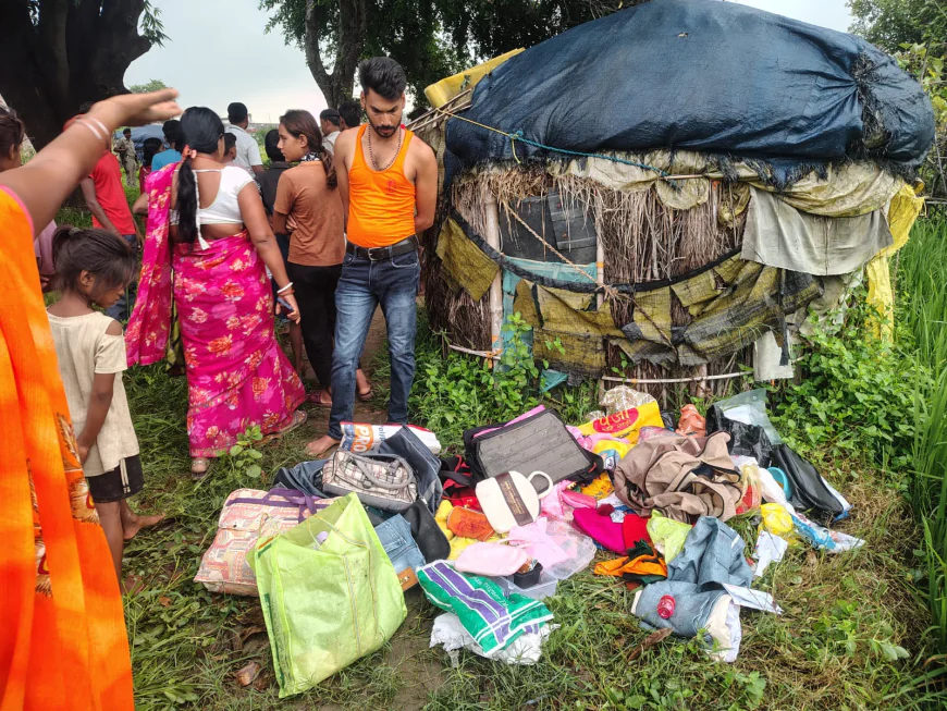 आमस में बड़ी चोरी: दीवार में सेंध मारकर 10 भर सोना, 1 लाख नकद ले उड़े चोर