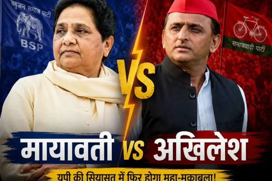 मायावती के दलित वोटबैंक पर अखिलेश की नजर! लाल से नीले तक बदली सपा की रणनीति, PDA के सहारे 2027 का बड़ा दांव