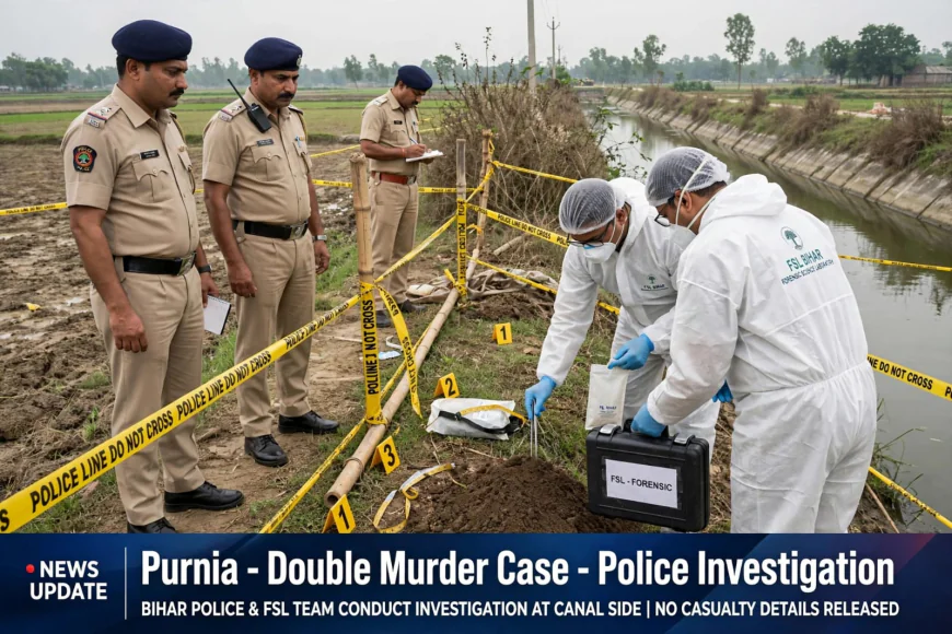 पूर्णिया में दिल दहलाने वाली वारदात: प्रेमी ने प्रेमिका और उसकी 2 साल की बेटी का चाकू से गला रेतकर की हत्या, सिर कटा धड़ मिला