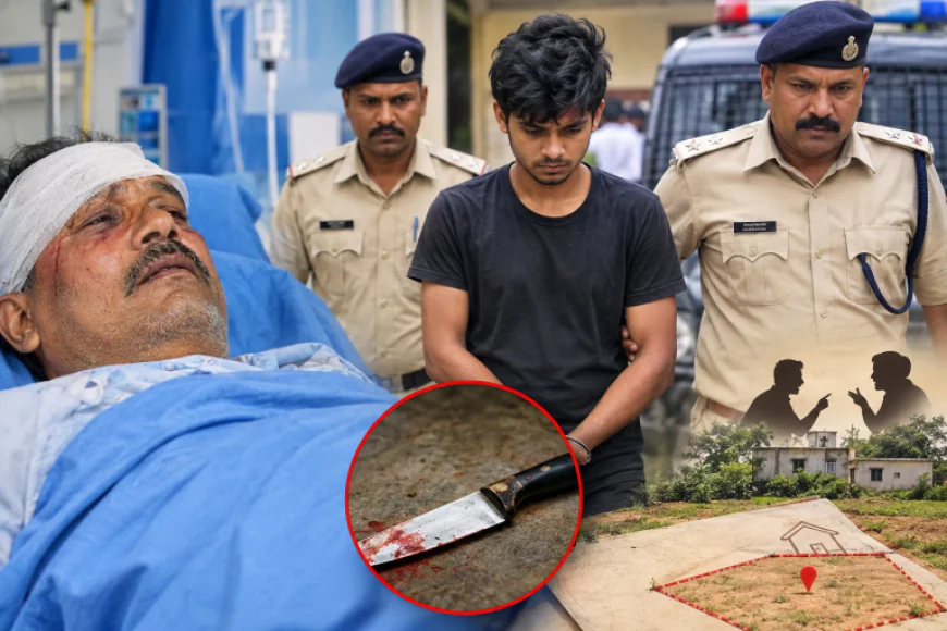 संपत्ति विवाद में बेटे ने पिता पर किया चाकू से हमला, आरोपी गिरफ्तार; PMCH में चल रहा इलाज