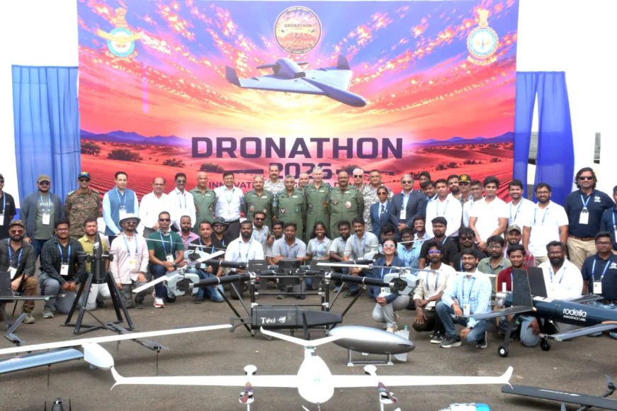 पोखरण में शुरू हुआ वायुसेना का पहला ड्रोनाथॉन-2026, वायुसेना उप प्रमुख एयर मार्शल आशुतोष दीक्षित ने किया उद्घाटन, 20 से अधिक रक्षा कंपनियां, स्टार्टअप और नवोन्मेषक ले रहे हिस्सा