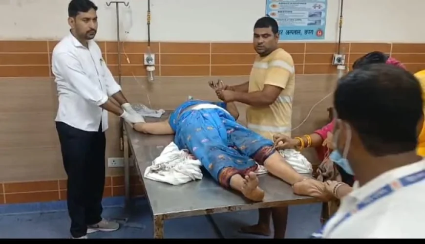 छपरा में दरवाजे पर बैठी 62 वर्षीय महिला को मारी तीन गोलियां, हालत गंभीर; बाइक सवार बदमाश फरार