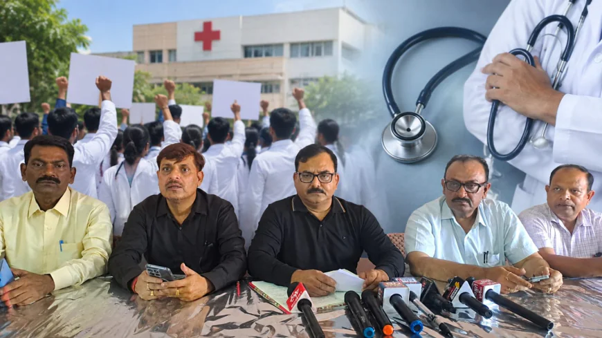 डॉक्टरों की मांगों पर झासा का बड़ा ऐलान, 5 अक्टूबर से चरणबद्ध आंदोलन; 22 अक्टूबर से कार्य बहिष्कार की चेतावनी