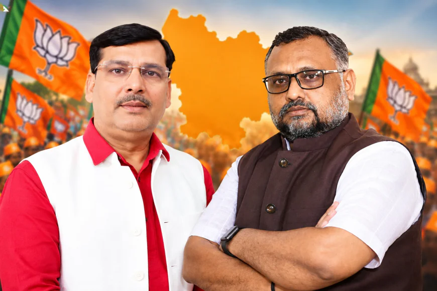 UP BJP में झारखंड के दो नेताओं को बड़ी जिम्मेदारी, अनंत ओझा और प्रदीप वर्मा बने सह-प्रभारी