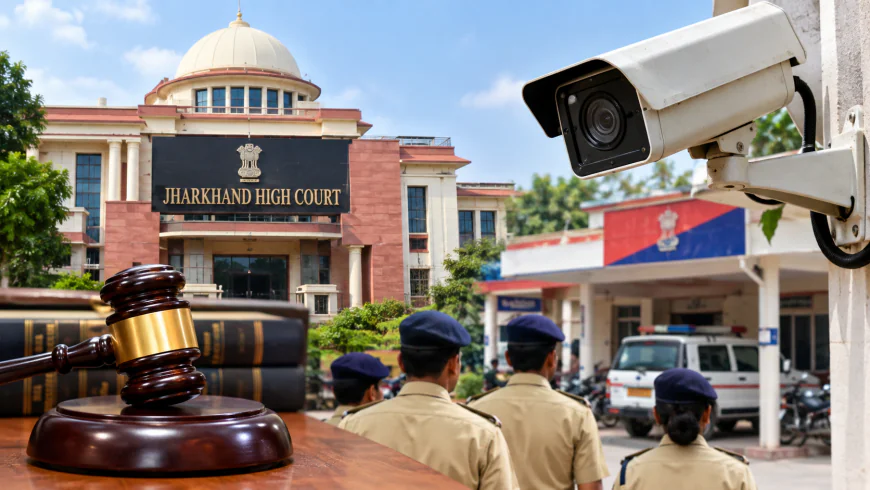 थानों में CCTV नहीं लगाने पर झारखंड हाईकोर्ट सख्त, मुख्य सचिव-गृह सचिव और DGP को कारण बताओ नोटिस