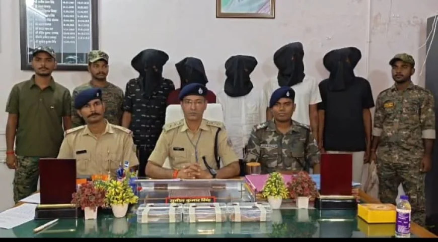 स्टार फिश बस से 31.90 लाख की लूट का खुलासा, नारकोटिक्स विभाग का स्टाफ बनकर की थी वारदात; 5 गिरफ्तार