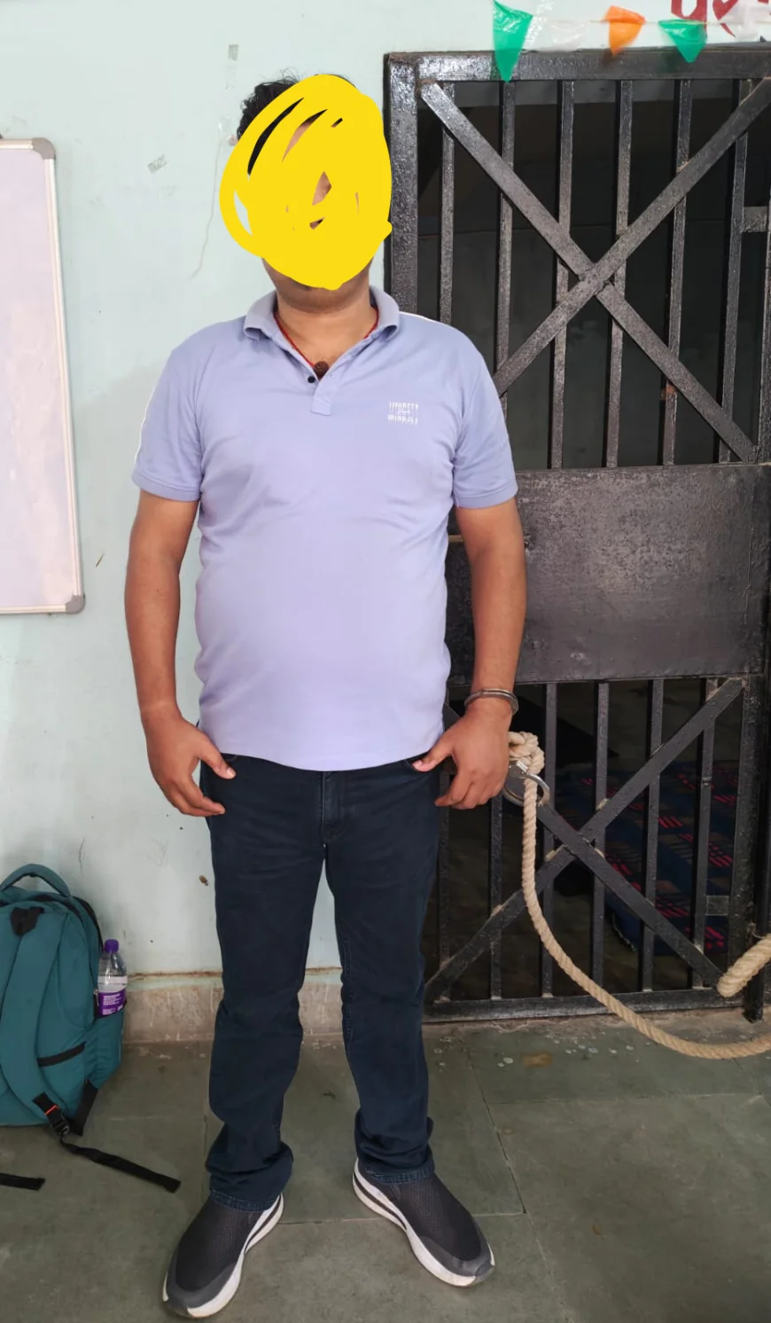 पटना STF की बड़ी कार्रवाई: झारखंड में छापेमारी कर 25 हजार का इनामी अपराधी विशाल कुमार सिंह गिरफ्तार
