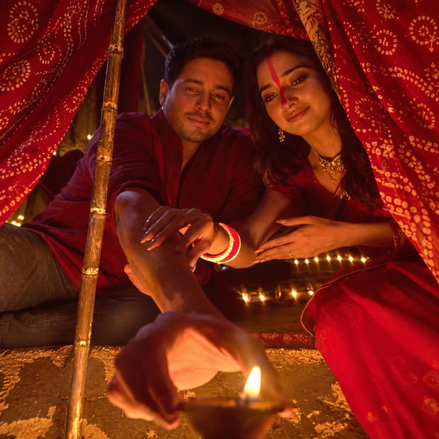 तमन्ना-सिद्धार्थ ने पर्दे पर दिखाई बिहार की छठ की आस्था, कोसी भराई से अर्घ्य तक दिखा महापर्व का रंग