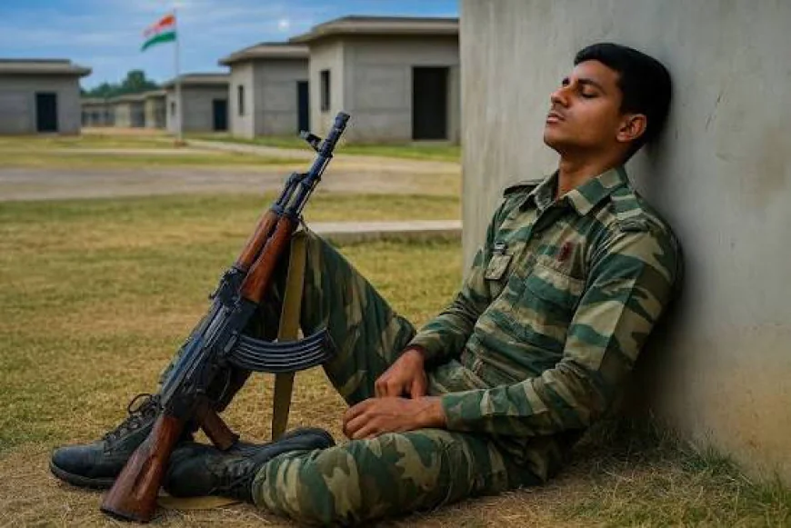 रांची के CRPF कैंप में चली गोली, हवलदार भुवनेश्वर पाल की मौत; AK-47 से गोली लगने की आशंका