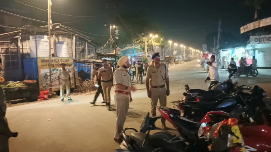 आधी रात सड़क पर उतरे मधेपुरा SP, खुद संभाली वाहन जांच की कमान; अभियान में प्रमुख अपराधी गिरफ्तार