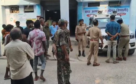 वैशाली में बेखौफ अपराधी! भोज के लिए निकले युवक को बुलाकर मारी 3 गोलियां, हालत गंभीर