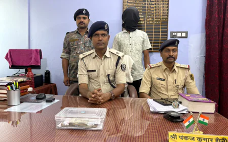 नवादा में ऑनलाइन लोन के नाम पर साइबर ठगी का खुलासा, एक युवक गिरफ्तार