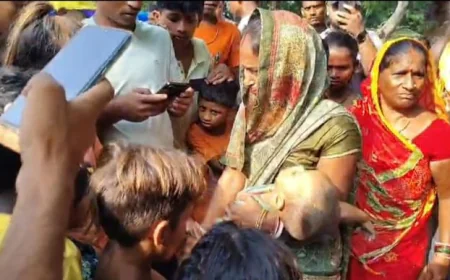 वैशाली में बाढ़ के पानी में डूबने से 2 साल के बच्चे की मौत, खेलते समय हुआ हादसा