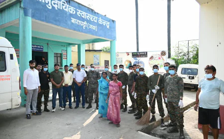 205 कोबरा ने दिया स्वच्छता और पर्यावरण संरक्षण का संदेश, स्वच्छता दैनिक जीवन का संस्कार बने : नरेश पंवार