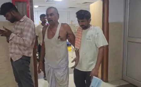 बाढ़ में जमीनी विवाद को लेकर हिंसक झड़प, रिटायर्ड SI समेत तीन घायल; मारपीट का वीडियो सामने आया