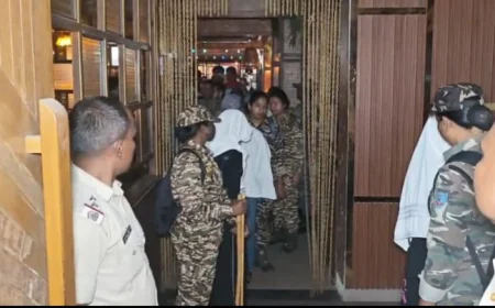 रांची में होटल-बार पर पुलिस की बड़ी कार्रवाई, Corinthia होटल से युवतियों समेत 8 युवक हिरासत में