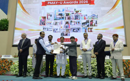 PMAY-U 2.0 में बिहार का शानदार प्रदर्शन, दो राष्ट्रीय पुरस्कारों से सम्मानित; नीतीश मिश्रा ने बताया बड़ी उपलब्धि